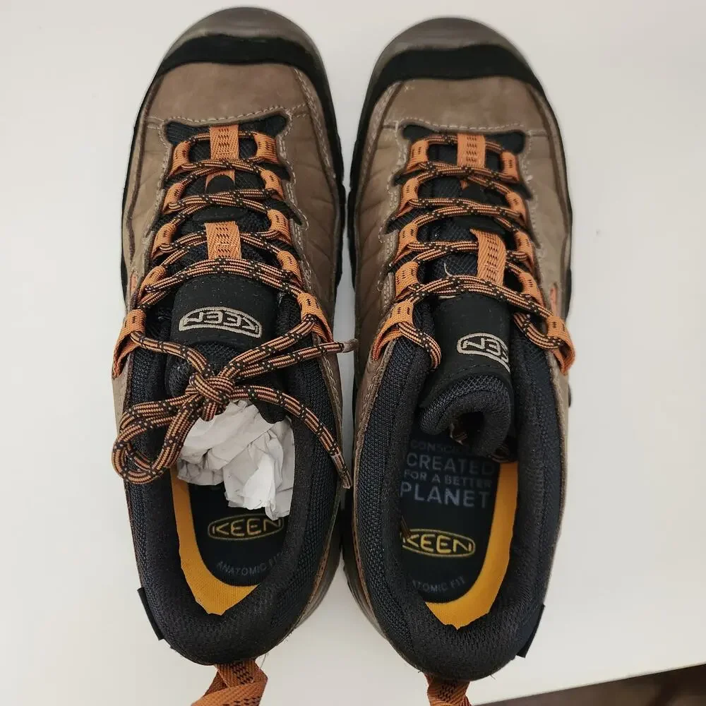 KEEN Men's Targhee 4 Low Height Durable Waterproof Hiking Shoes, US 9 - Picture 6 of 11